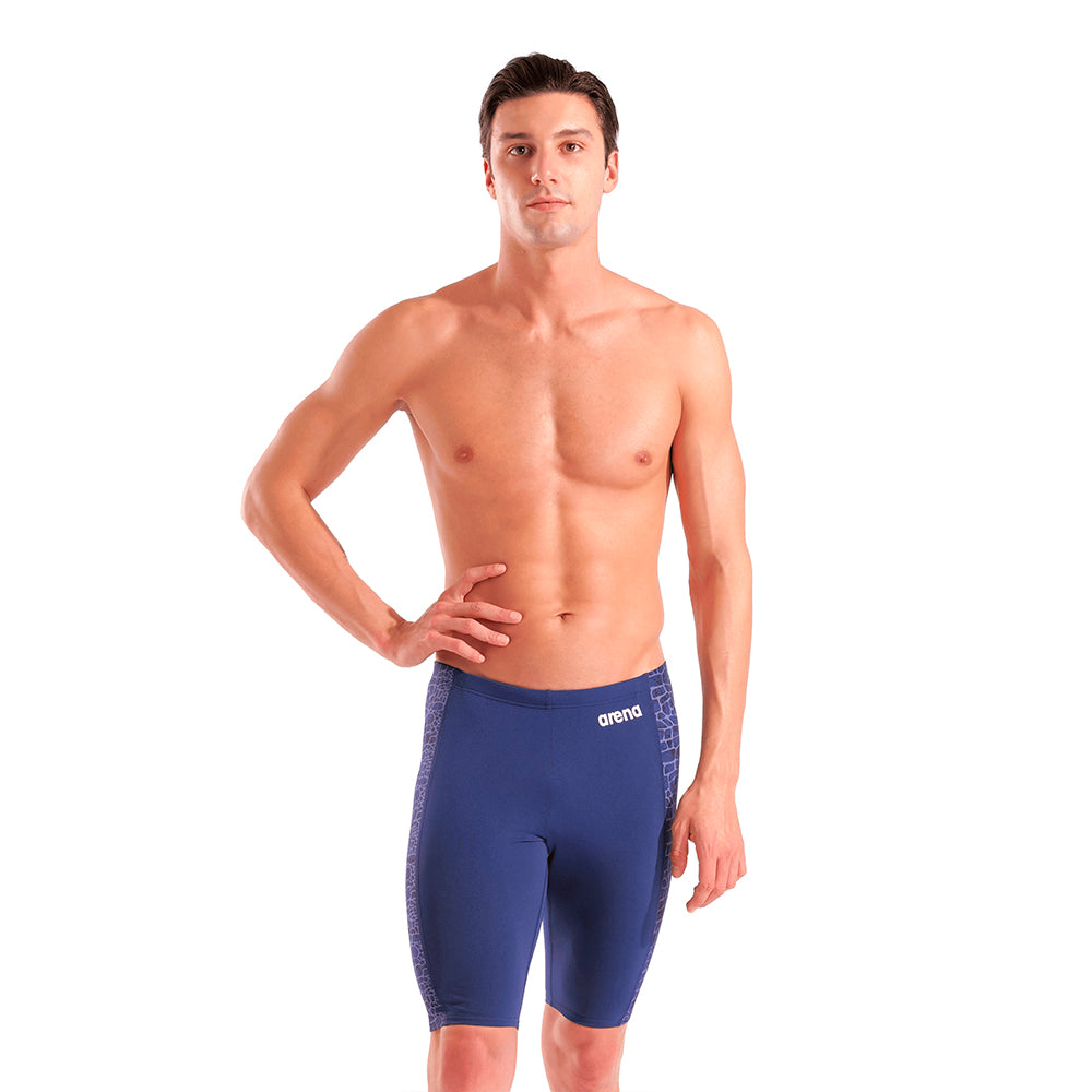 Arena Snakeskin Jammer navy front