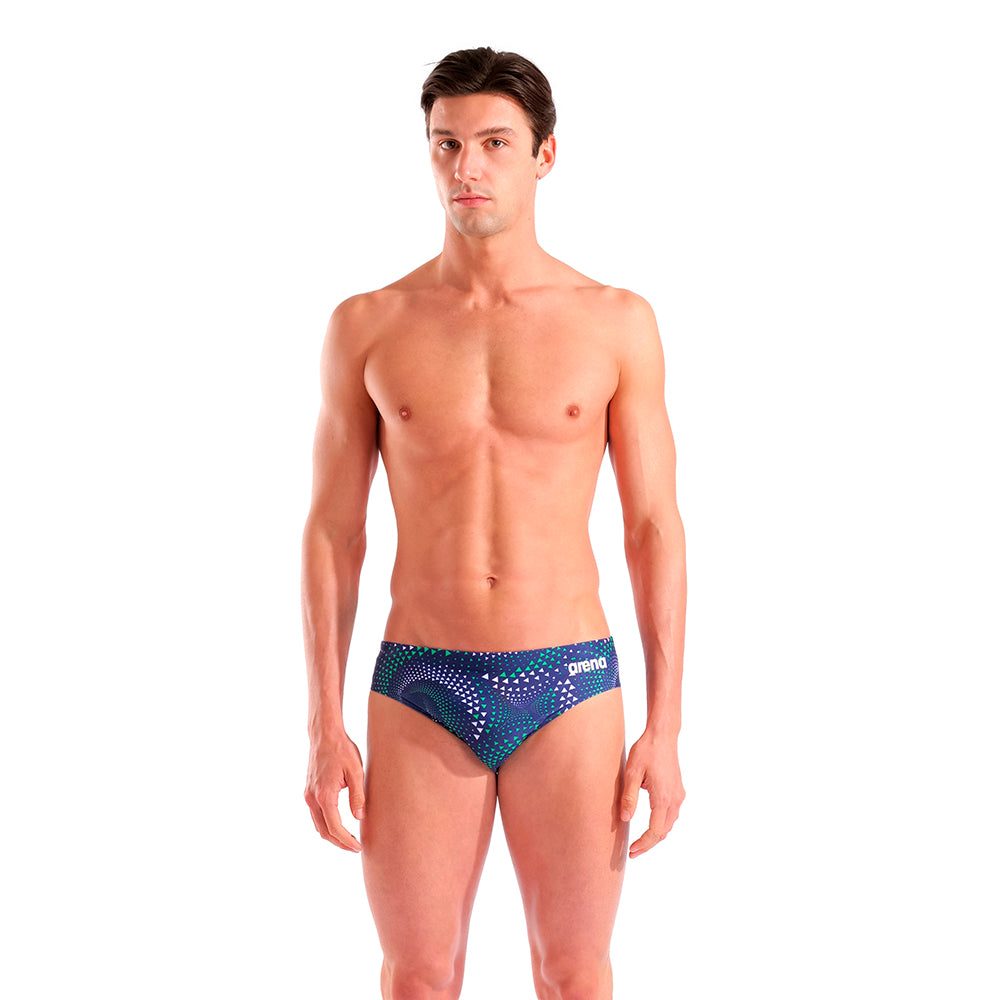 Arena Fireflow Team Brief navy green front