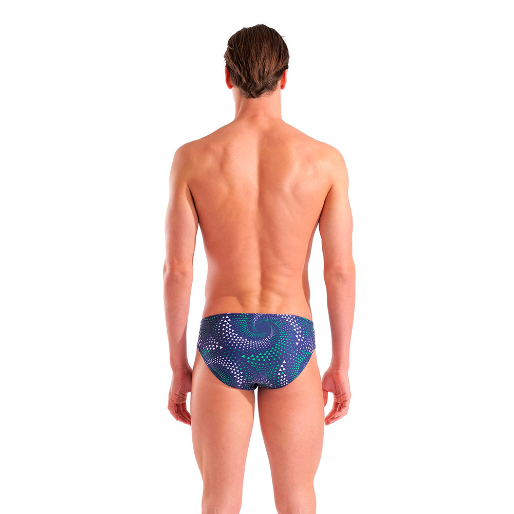 Arena Fireflow Team Brief navy green back