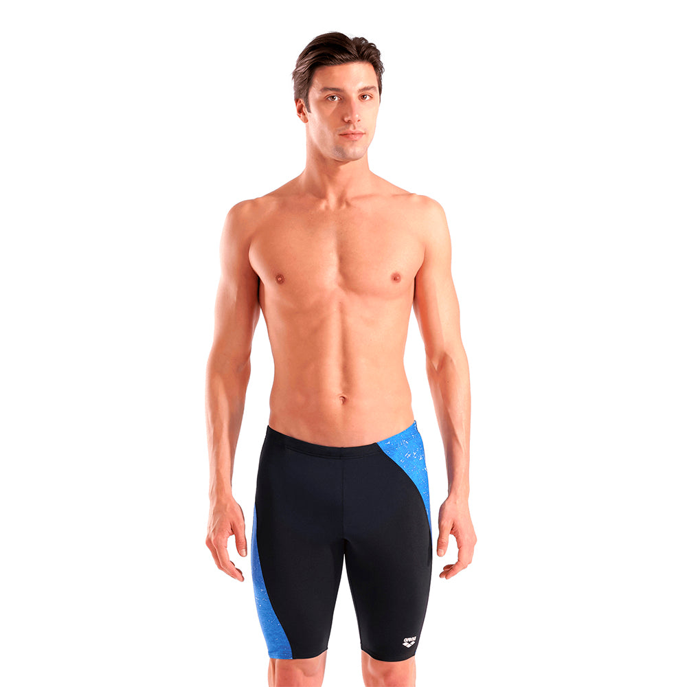 Arena Ribbed Jammer black royal front