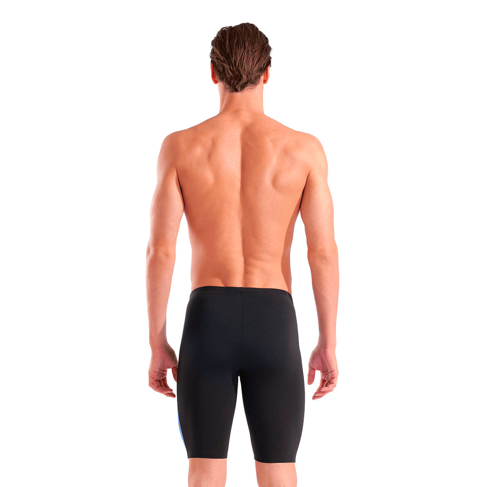 Arena Ribbed Jammer black royal back