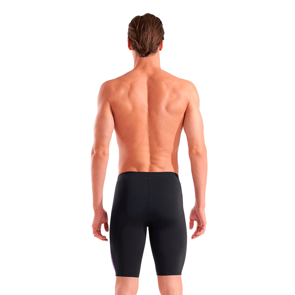 Arena Ribbed Jammer black purple back