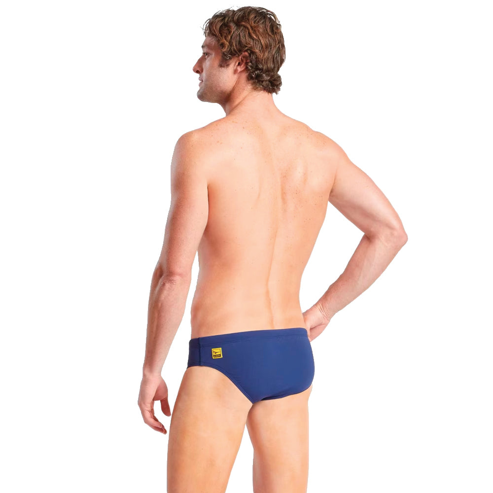 Finis Solid Brief navy back