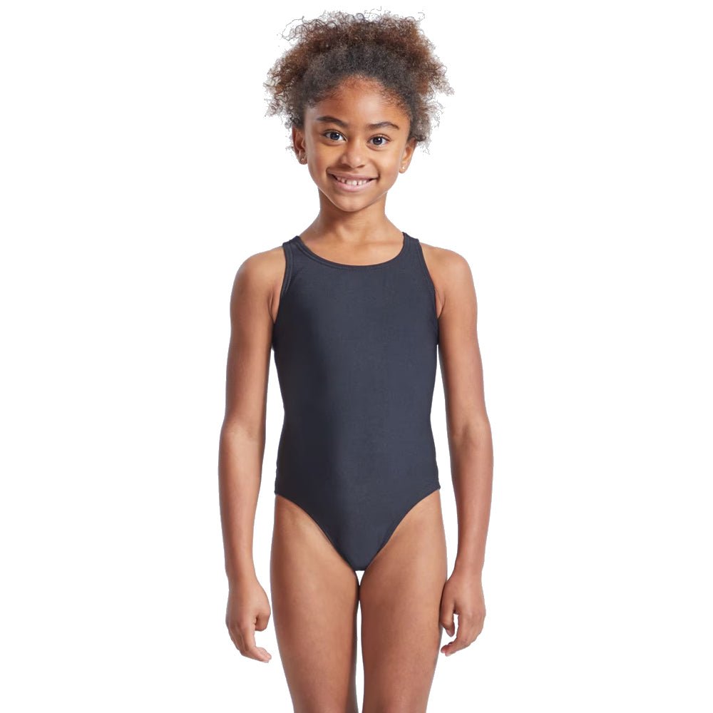 Finis Youth Solid Bladeback black front