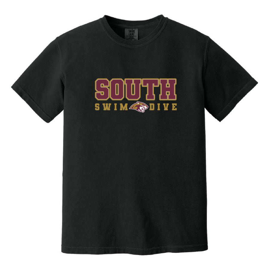 Lakeville South HEAVYWEIGHT 100% COTTON TEE BLACK