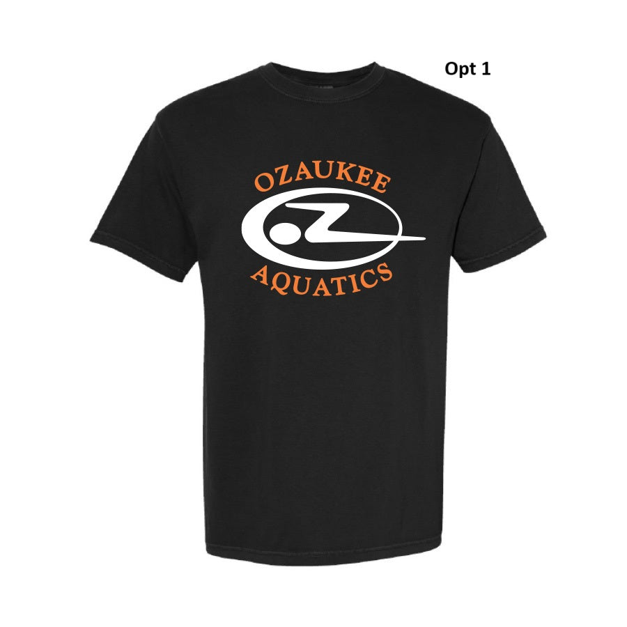 OZ Comfort Colors Garment Dyed Heavy T-Shirt Black (LOGO OPTIONS)