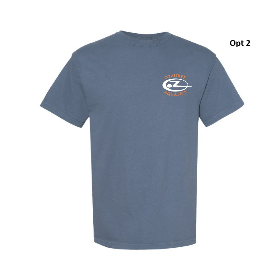 OZ Comfort Colors Garment Dyed Heavy T-Shirt Blue Jean (LOGO OPTIONS)