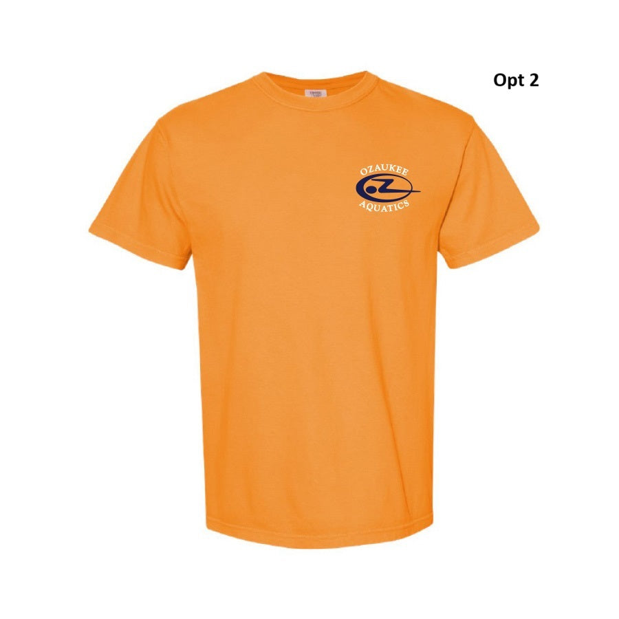 OZ Comfort Colors Garment Dyed Heavy T-Shirt Orange (LOGO OPTIONS)