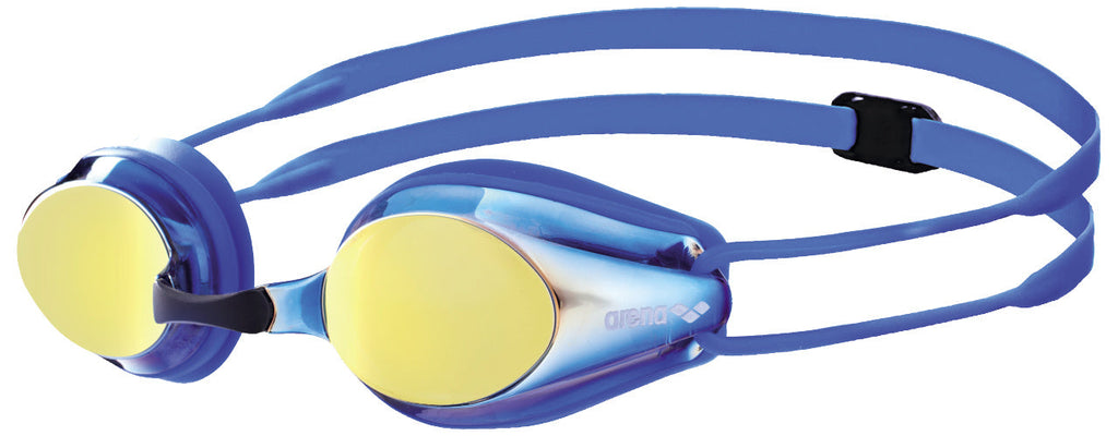 Arena Tracks Jr Mirrored Goggle blue