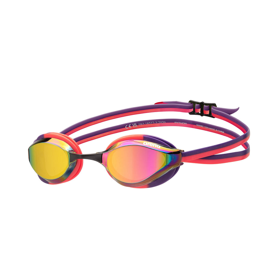 Arena Python Mirrored Goggle – Elsmore Swim Shop
