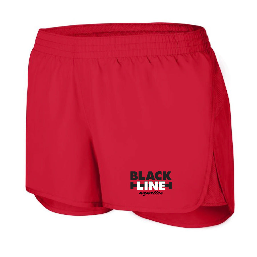 Blackline Girls Team Short - Red