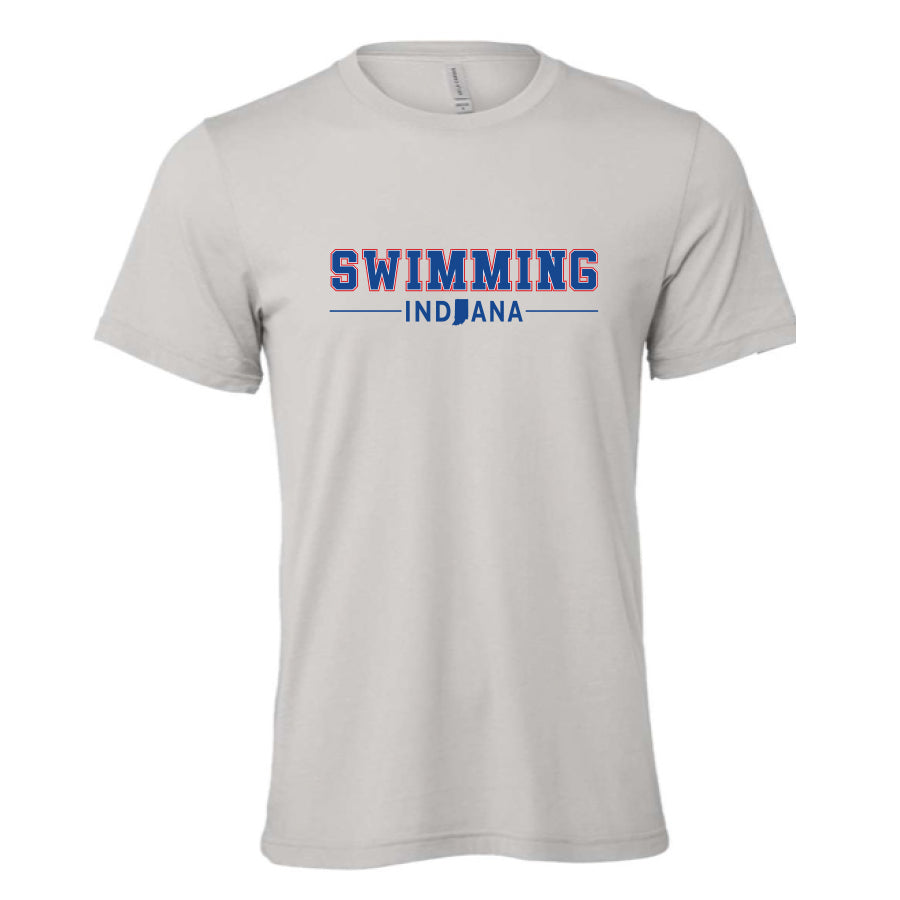 Adult Swimming Jersey Tee 2024 grey indiana