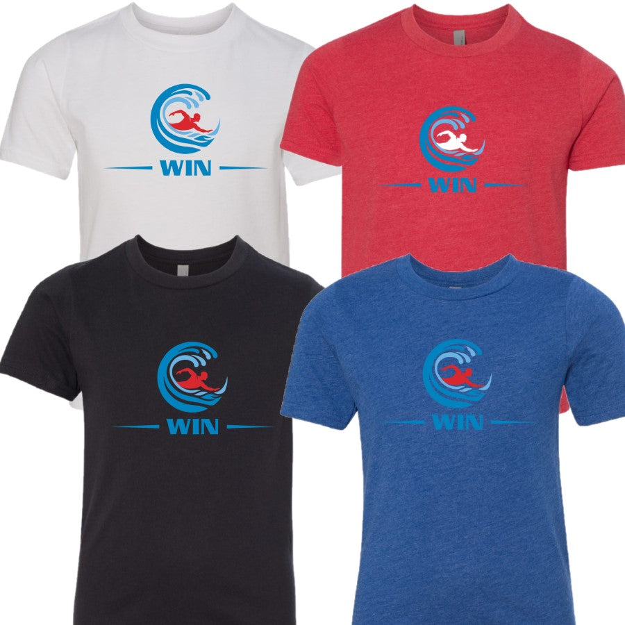 WIN YOUTH CVC SHORT SLEEVE CREW