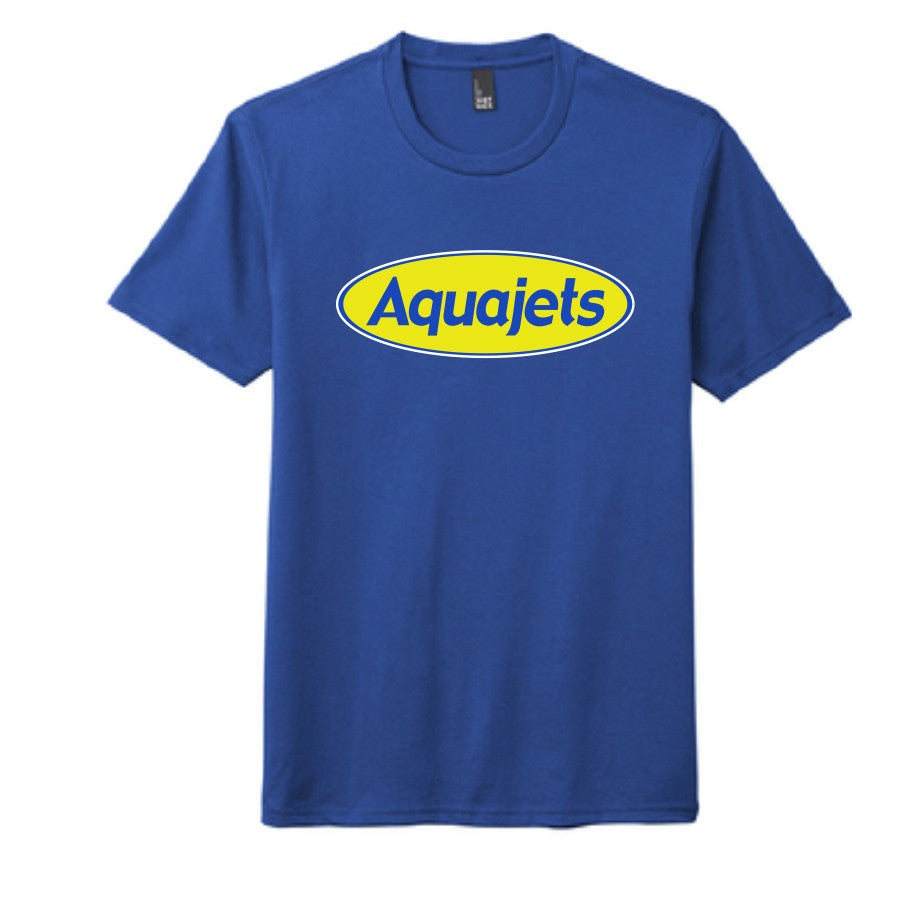 Aquajets Adult Triblend Tee Royal
