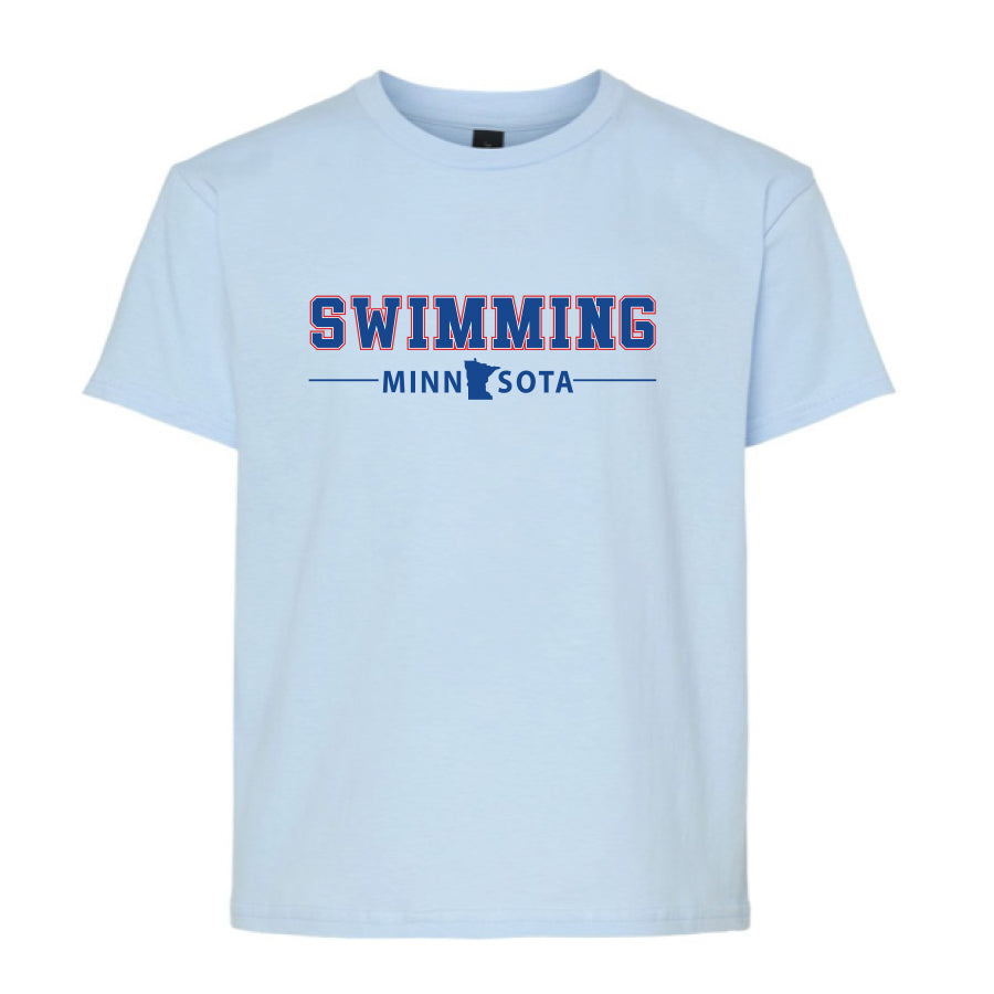 Youth Swimming Tee 2024 minnesota