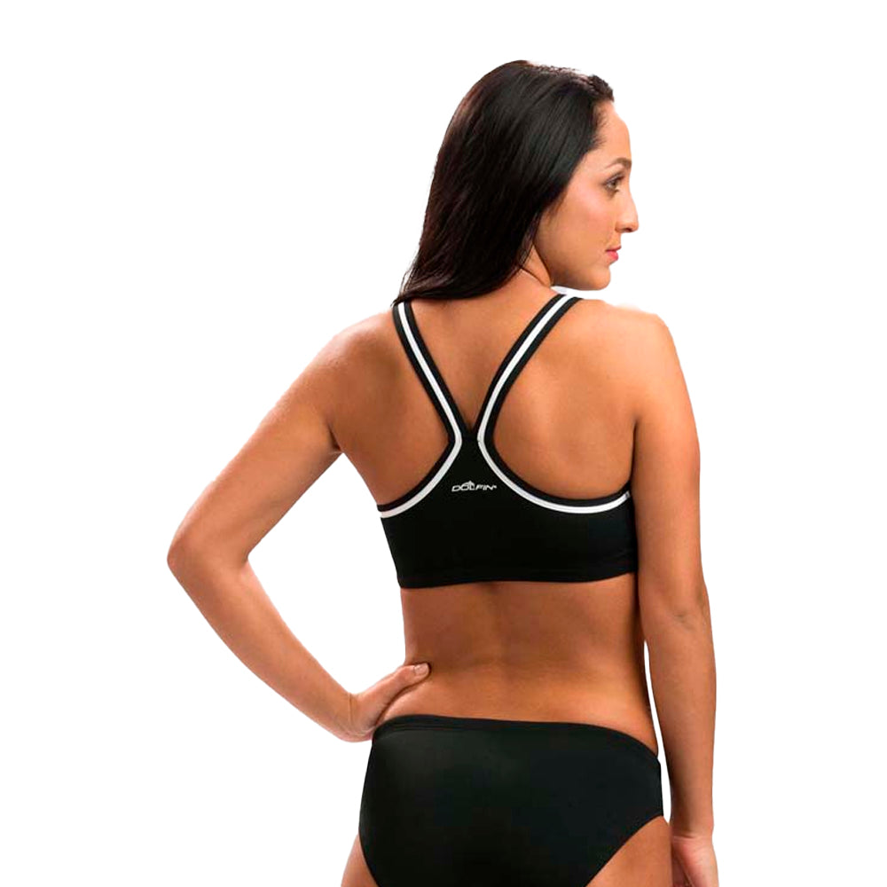 Dolfin Women's Guard Bikini Top black back
