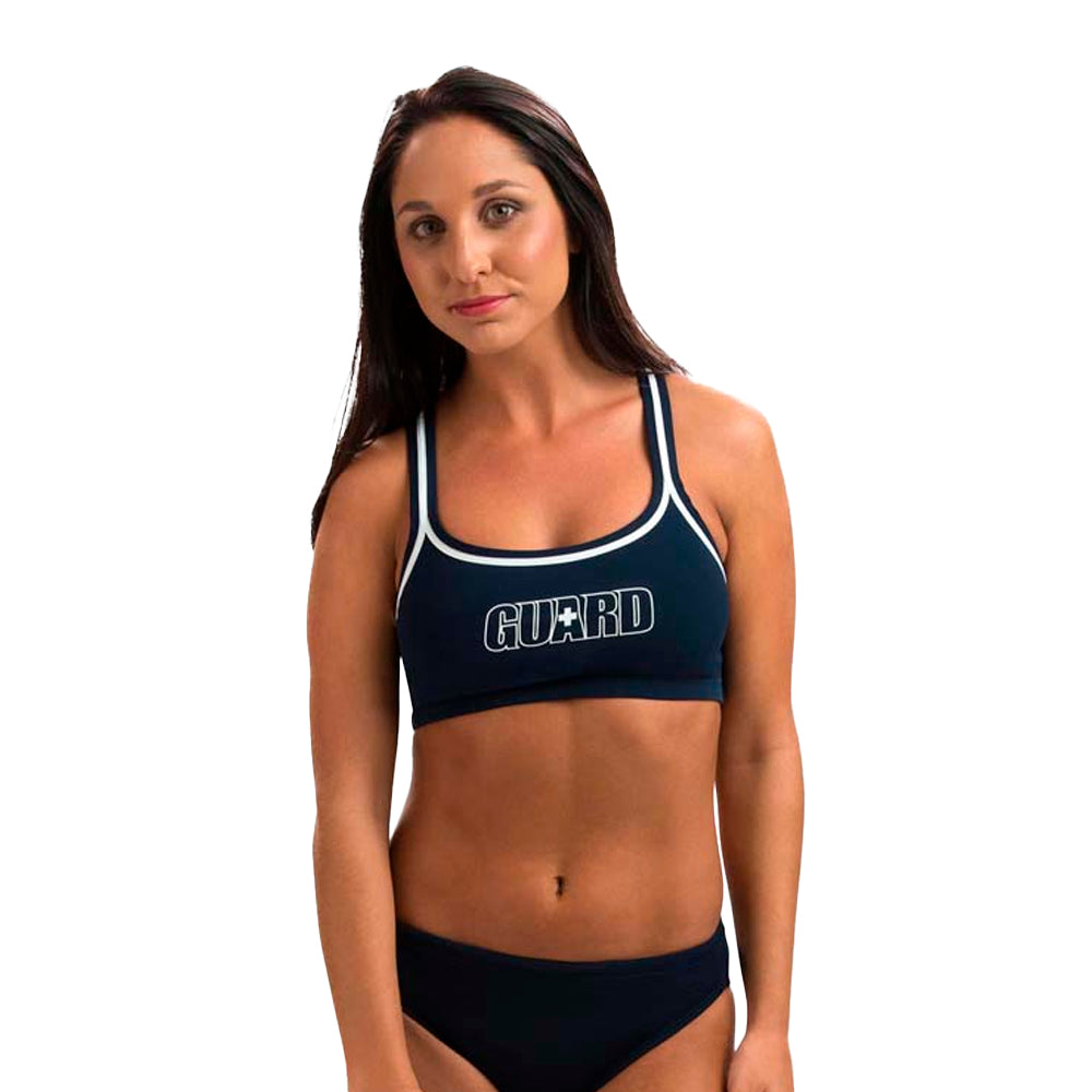 Dolfin Women's Guard Bikini Top navy front