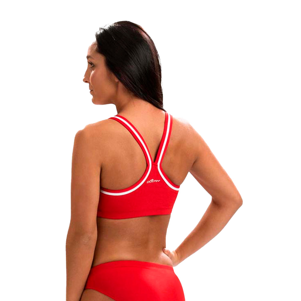 Dolfin Women's Guard Bikini Top red back