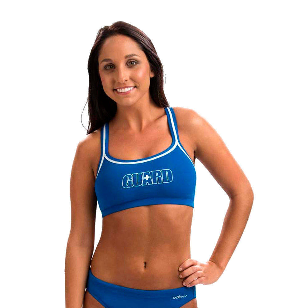 Dolfin Women's Guard Bikini Top royal front