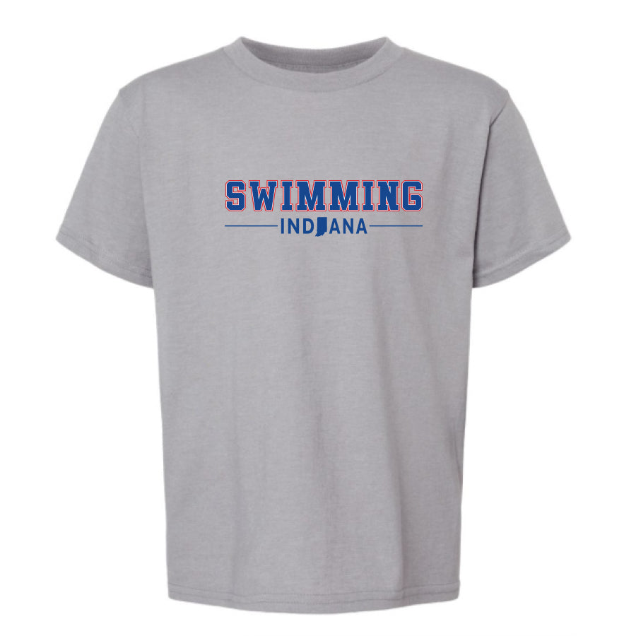 Youth Cement Swimming Tee 2024 indiana