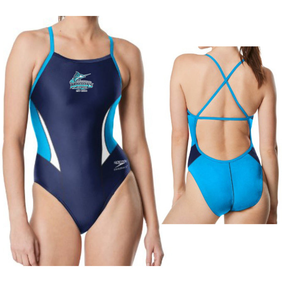 Roosevelt Island Speedo Endurance+ Edge Splice Crossback