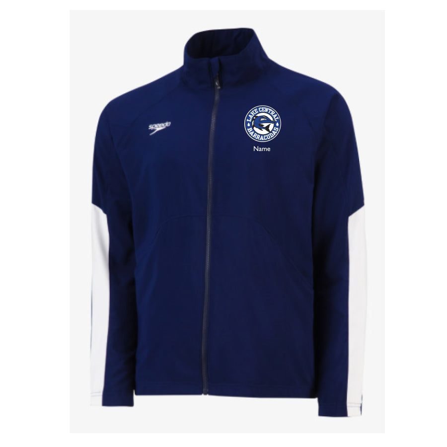 Lake Central Speedo Men's Edge Team Warmup Jacket