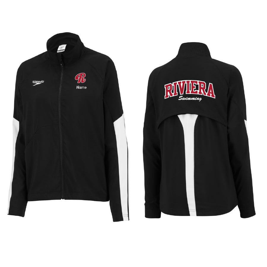 Riviera Women's Edge Team Warmup Jacket -  Speedo