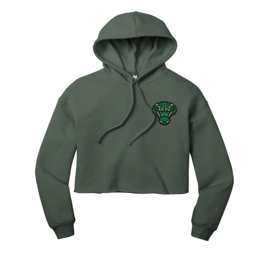 ECAC Women's Crop Fleece Hoodie