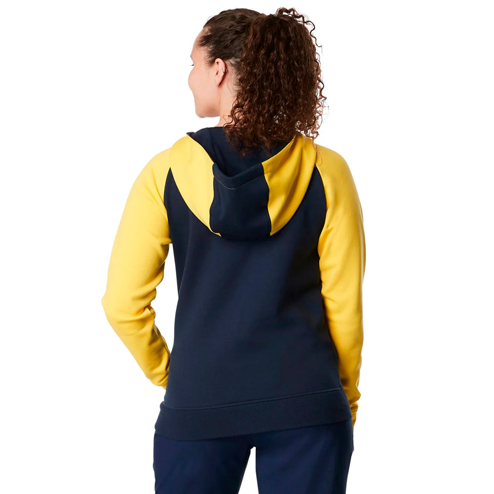 Speedo Female Team Jacket navy gold back