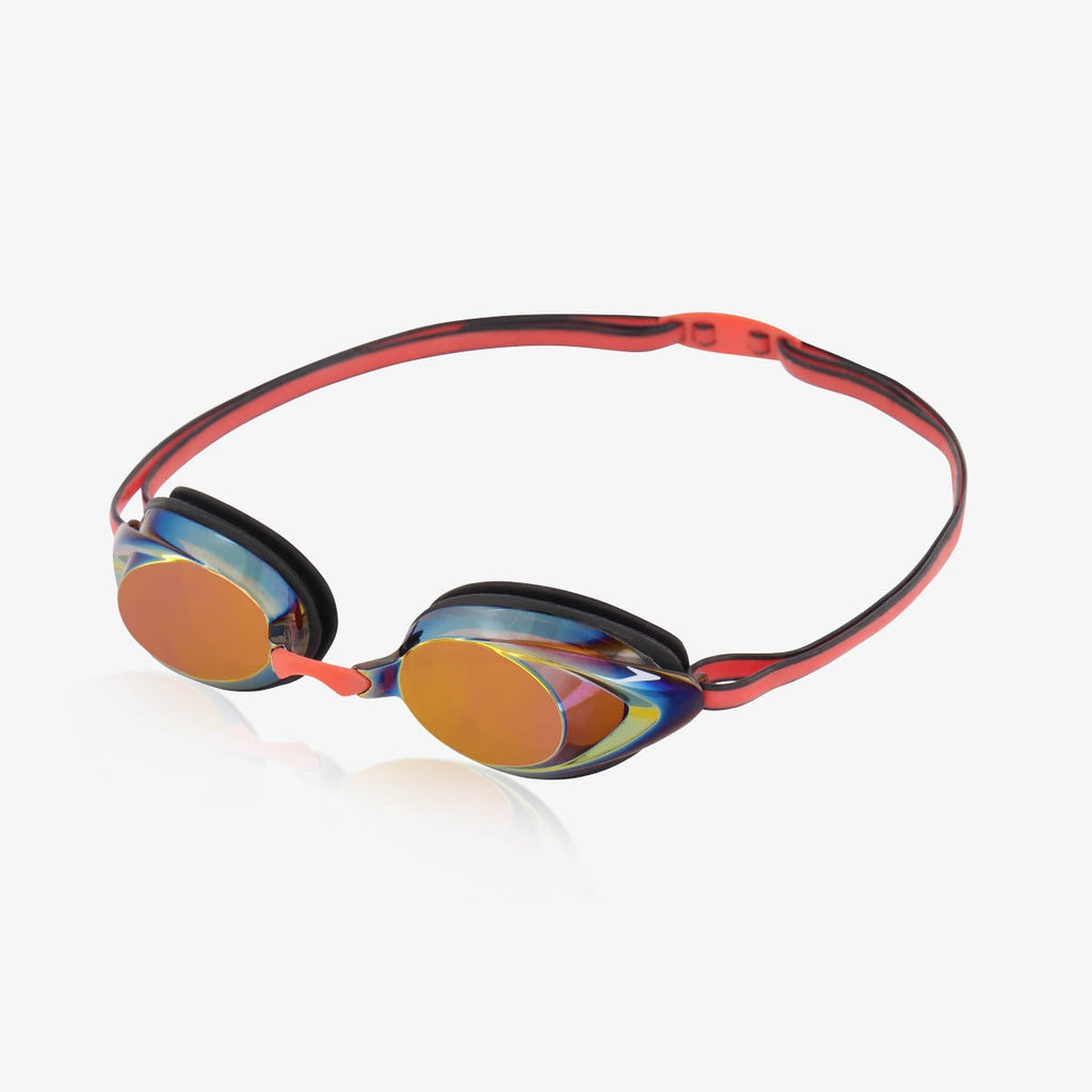 Speedo Women's Vanquisher 2.0 Mirrored Goggle red