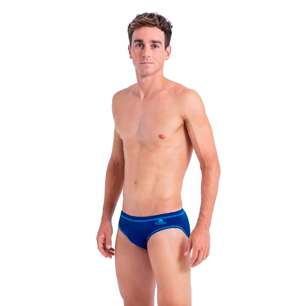 Turbo Comfort Water Polo Brief navy front