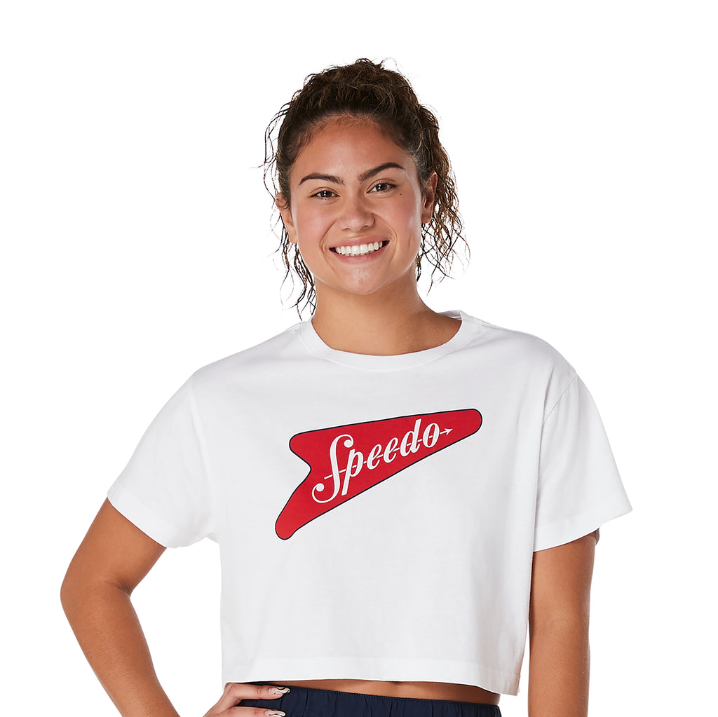 Speedo Bondi Crop Tee Shirt front