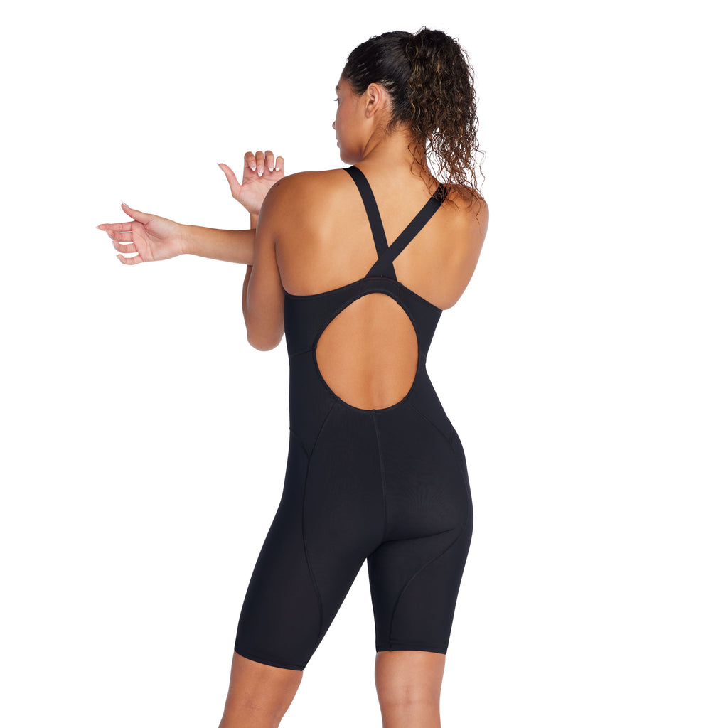 Speedo Solid Vanquisher Kneeskin black back