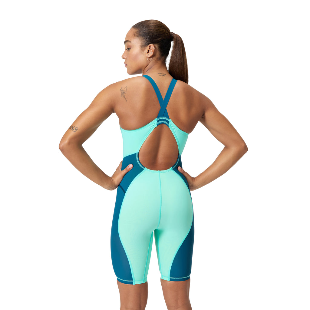 Speedo Solid Vanquisher Kneeskin Arctic glass back