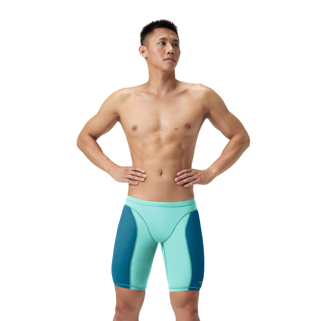Speedo Vanquisher Jammer arctic glass front