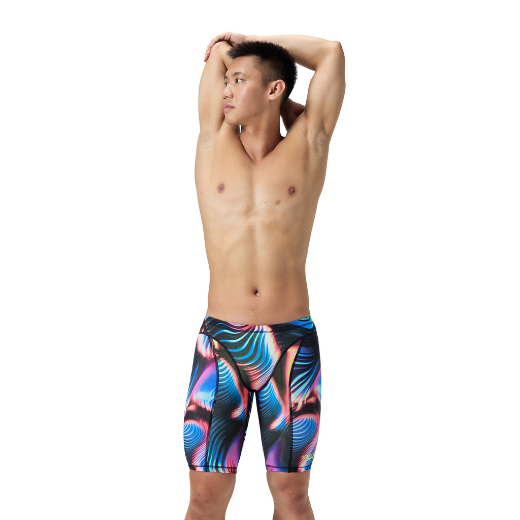 Speedo Printed Vanquisher Jammer vision glow front