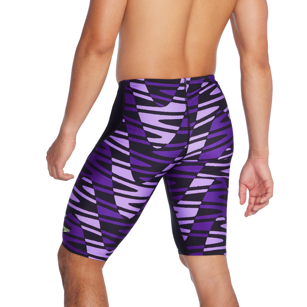 Speedo Disco Boom Splice Jammer purple back