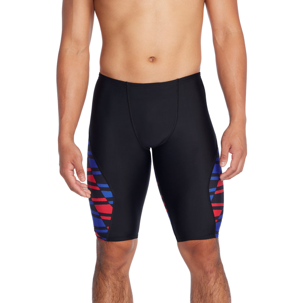 Speedo Disco Boom Splice Jammer red white blue front