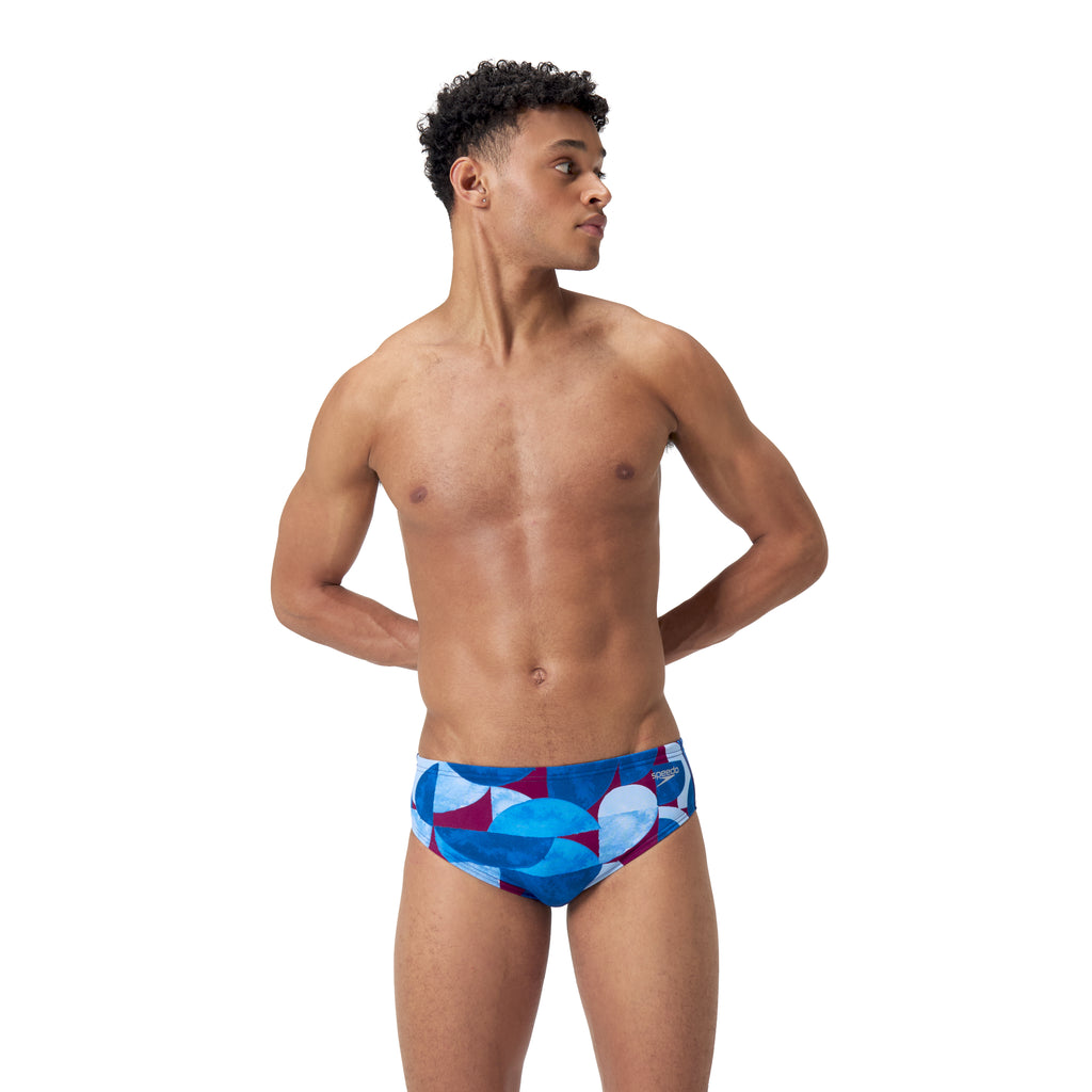 Speedo Printed One Brief geo dome front