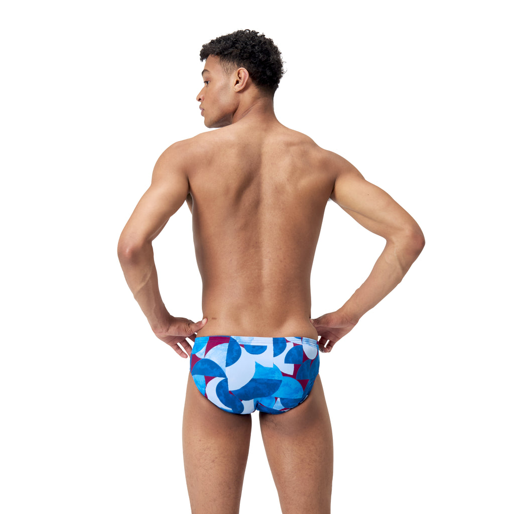 Speedo Printed One Brief geo dome back