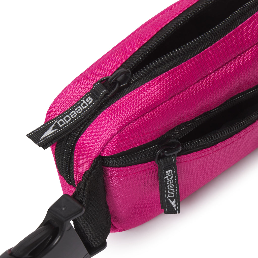 Speedo Cross Body Pack pink closeup
