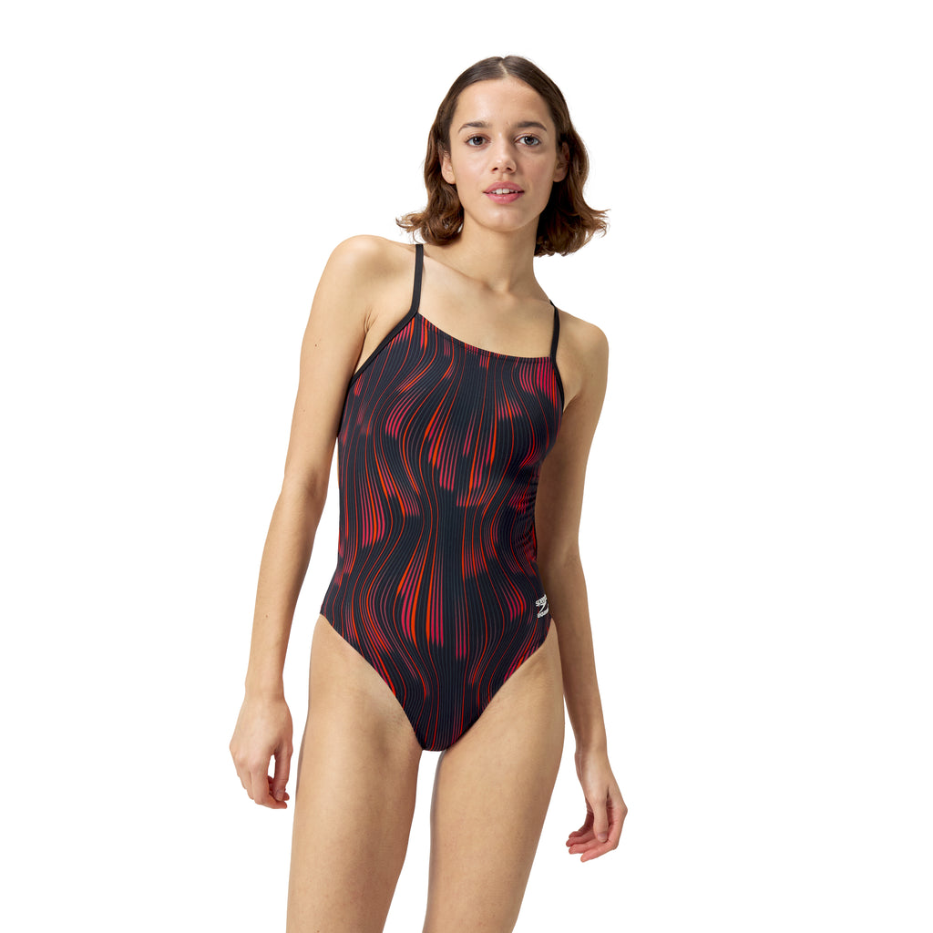 Speedo Space Train One Back red front