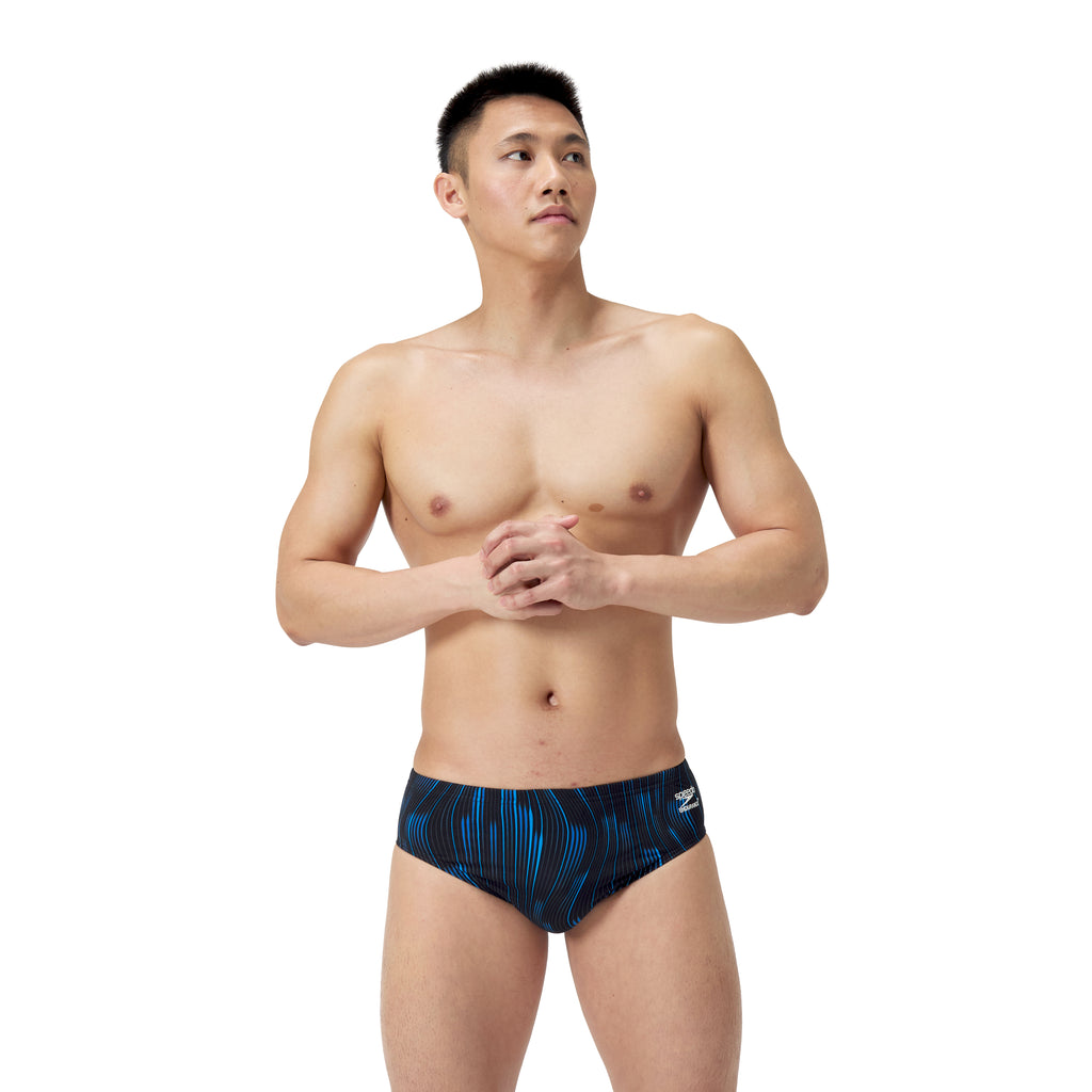 Speedo Space Train Brief blue front