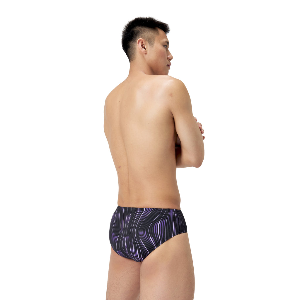 Speedo Space Train Brief purple back