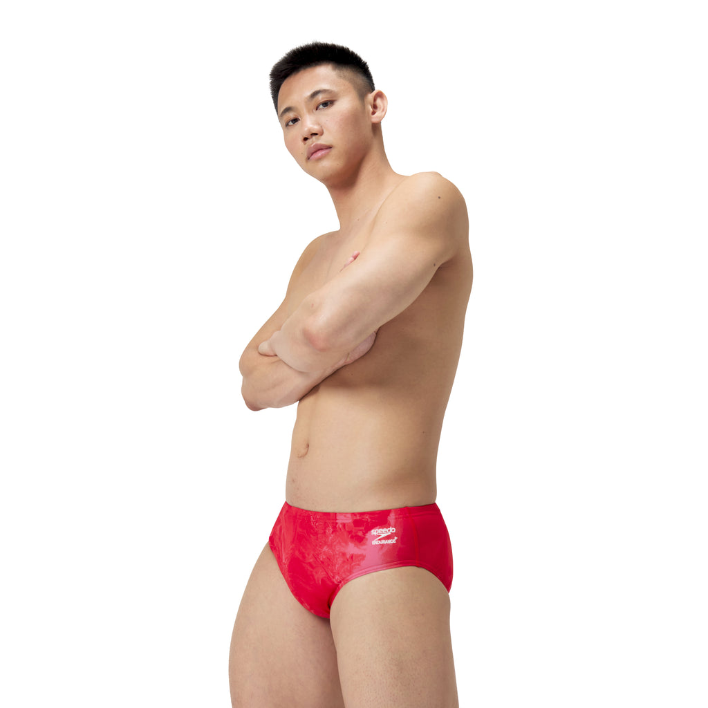 Speedo Lunar Storm Brief red