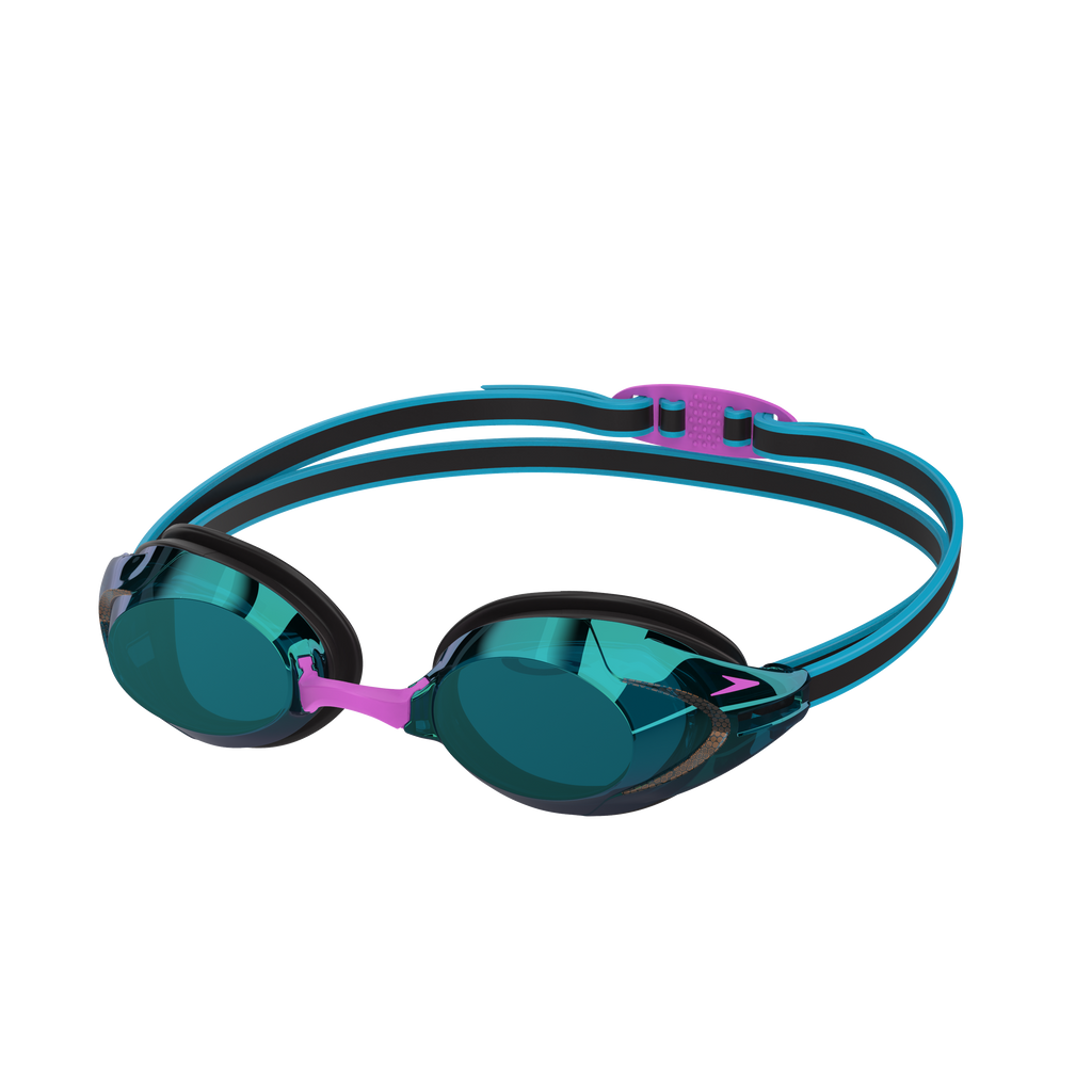 Speedo Vanquisher 3.0 Mirrored Goggles, Red