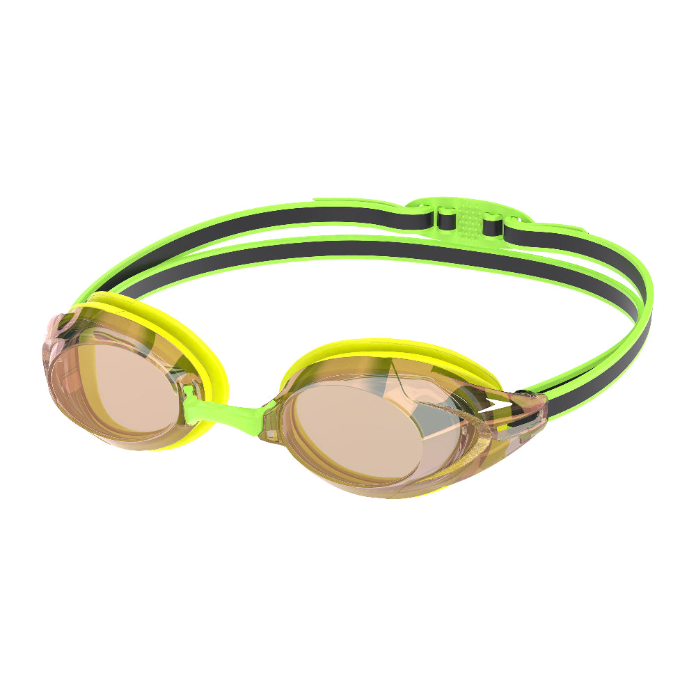 Speedo Vanquisher 3.0 Mirrored Goggle yellow green