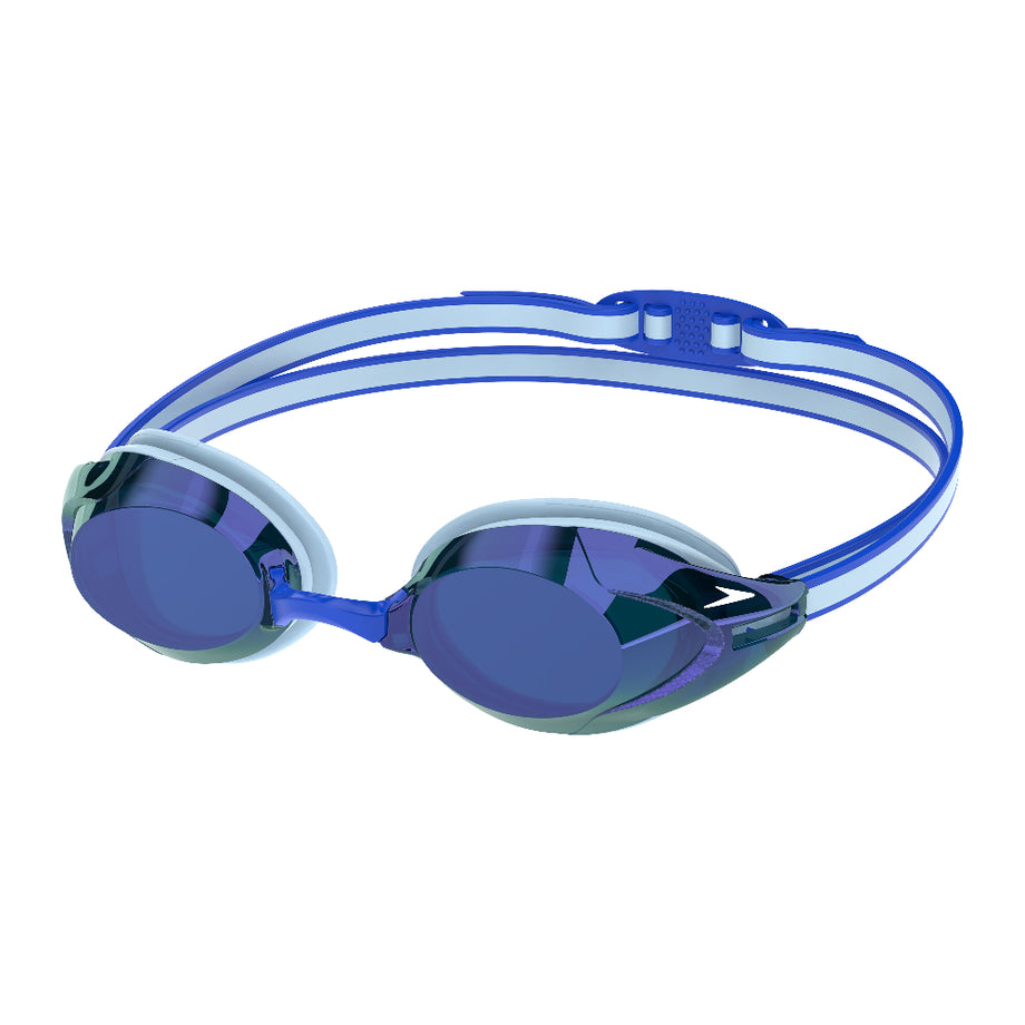 swimming goggles mens Speedo Vanquisher 3.0 Mirrored Goggle 10739-RED