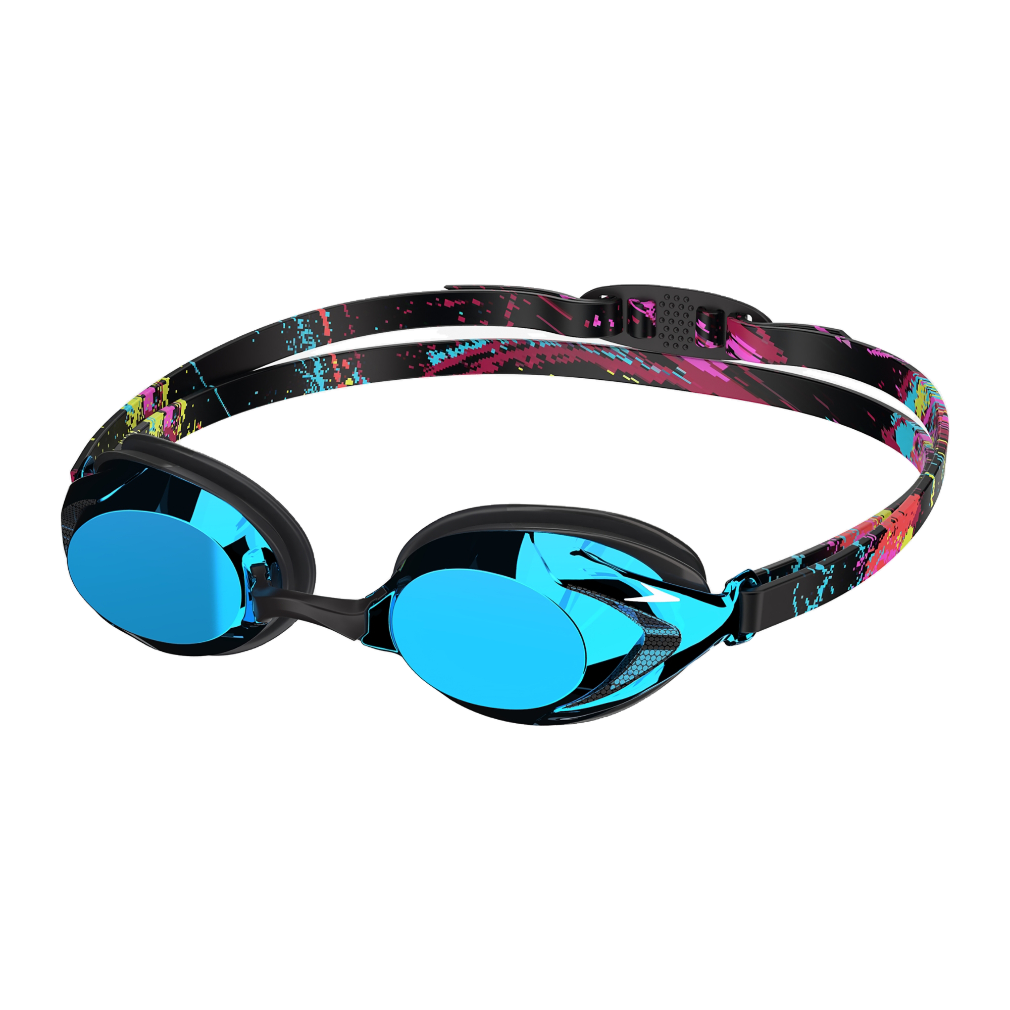 Speedo Junior Vanquisher 3.0 Mirrored Goggle Neon Jelly