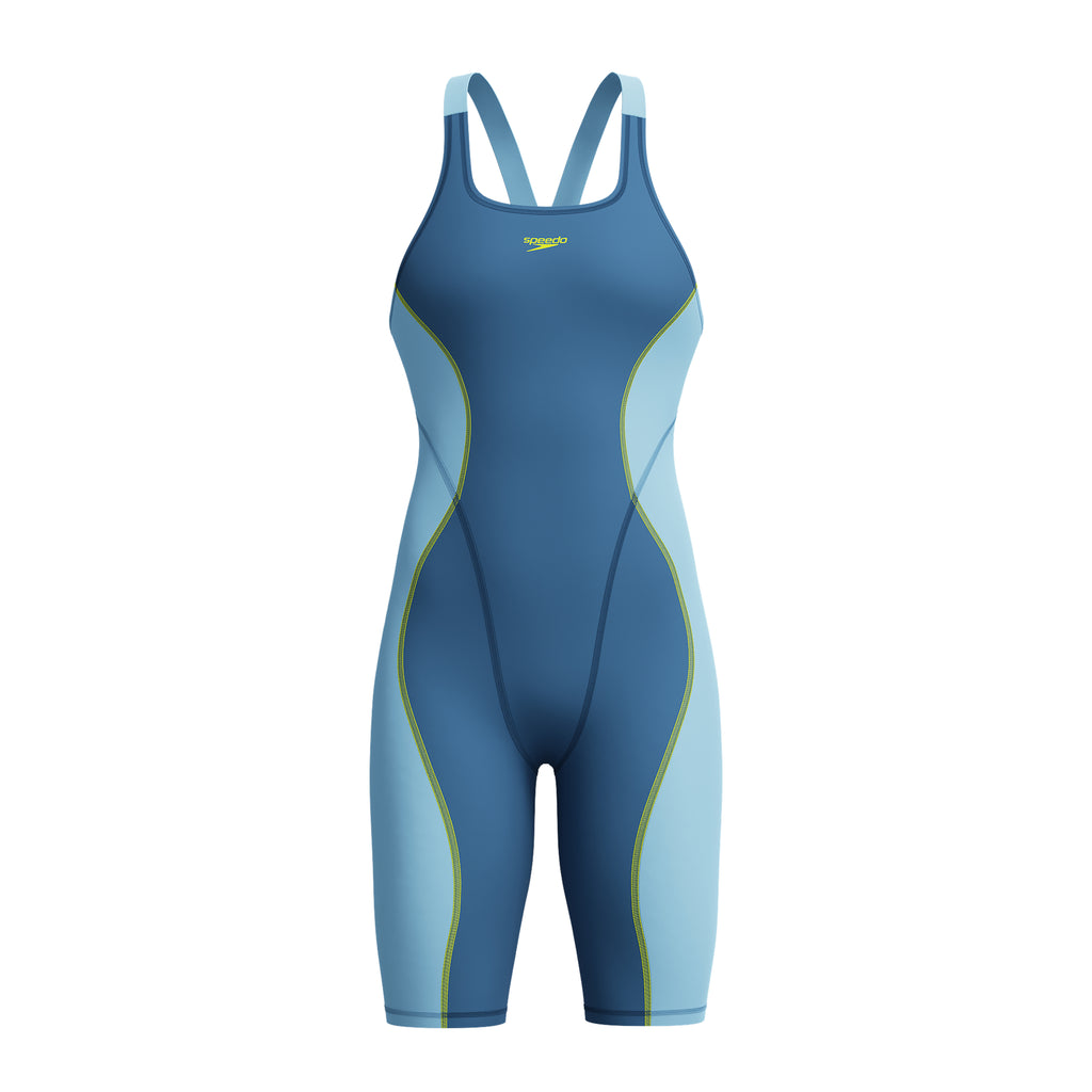 Speedo Hyperspark Open Back Kneeskin night front